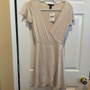 Forever 21 oatmeal tshirt dress size large.